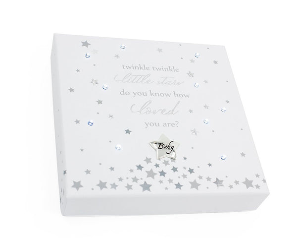 Baby Sentiment Plaque Light Up Twinkle Twinkle Little Star - hanrattycraftsgifts.co.uk