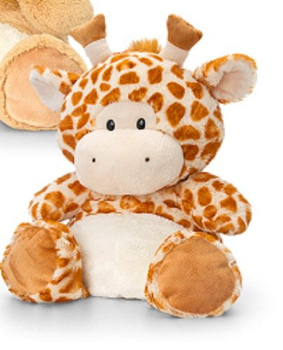 Keel Toys 20cm Pudgey Wild Giraffe Soft Toy - hanrattycraftsgifts.co.uk