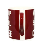 Wake Up And Smell The Coffee Words Of Wisdom Fine China Mug - hanrattycraftsgifts.co.uk