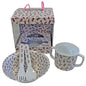 Garden Fairy Melamine Feeding Set by Powell Craft - hanrattycraftsgifts.co.uk