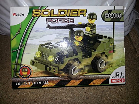 weagle toy jeep building bricks/blocks