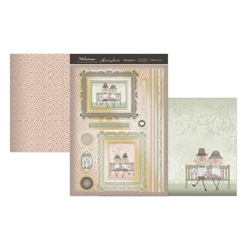hunkydory adorable scorable luxury topper set together forever - hanrattycraftsgifts.co.uk