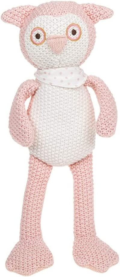 Doodles Olive Owl Crochet Baby Toy 25 cm