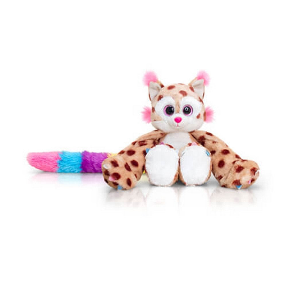Keel Toys Huggems Mia Leopard Plush Toy - hanrattycraftsgifts.co.uk