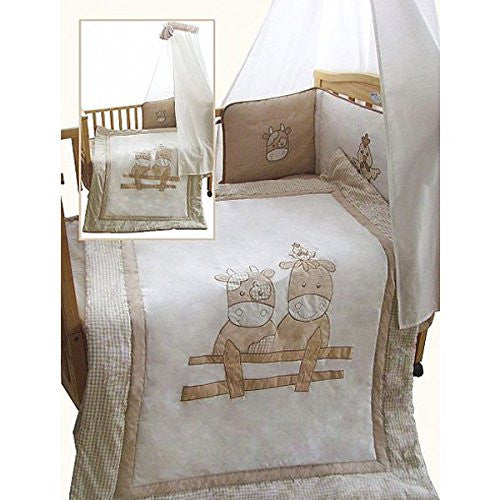 Snuggle Baby Cow 3 Piece 4 Tog Quilt Bedding Bale, Cot/Cot Bed - hanrattycraftsgifts.co.uk
