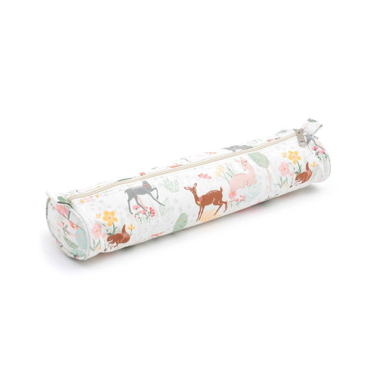 Soft Knitting Pin Case - Woodland | Hobby Gift MR469985 | 10x42x5½ cm - hanrattycraftsgifts.co.uk