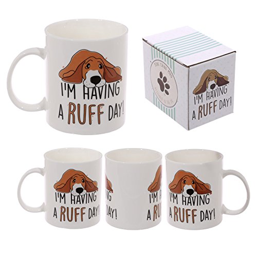 Süßer Hund Spruch Porzellan Tasse - hanrattycraftsgifts.co.uk