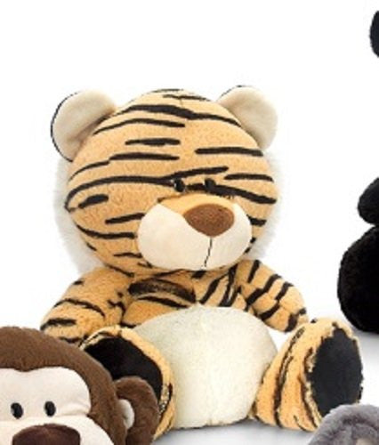 Keel Toys 30cm Pudgey Wild Tiger Soft Toy - hanrattycraftsgifts.co.uk