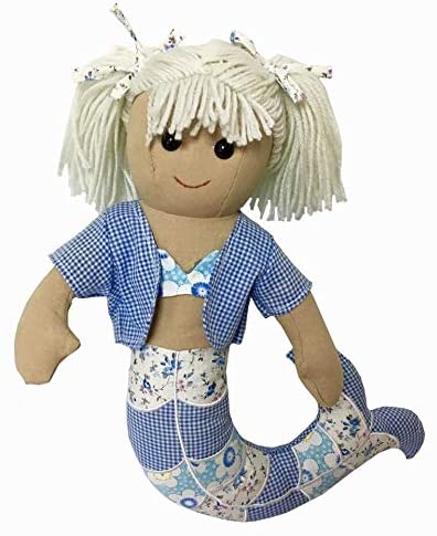 New Powell Craft Mermaid Rag Doll…
