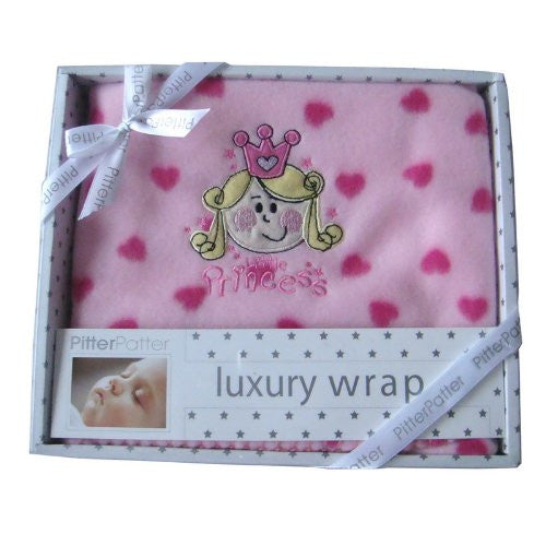 Baby Luxury Little prince & Pricess Fleece Blanket - hanrattycraftsgifts.co.uk