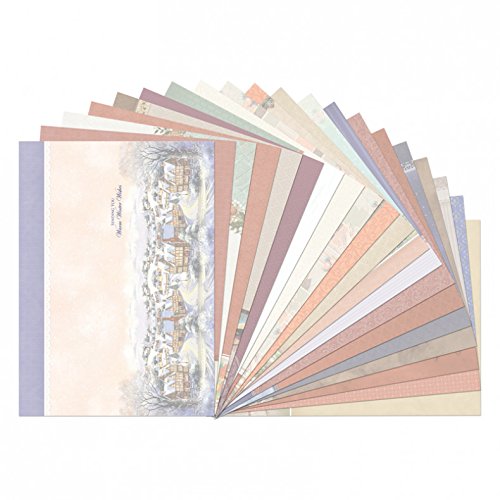Hunkydory A Christmas Past Luxury Inserts 20 Sheets - hanrattycraftsgifts.co.uk