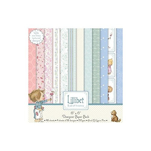 Trimcraft Lillibet Paper Pack - hanrattycraftsgifts.co.uk