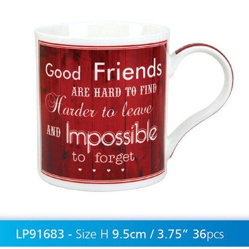 vintage good friends china mug - hanrattycraftsgifts.co.uk