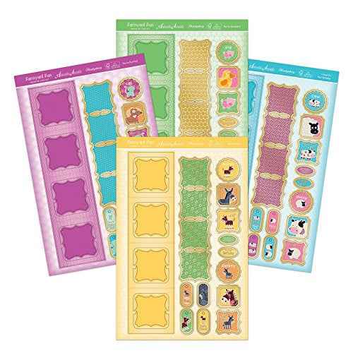 hunkydory farmyard fun premium card kit - hanrattycraftsgifts.co.uk