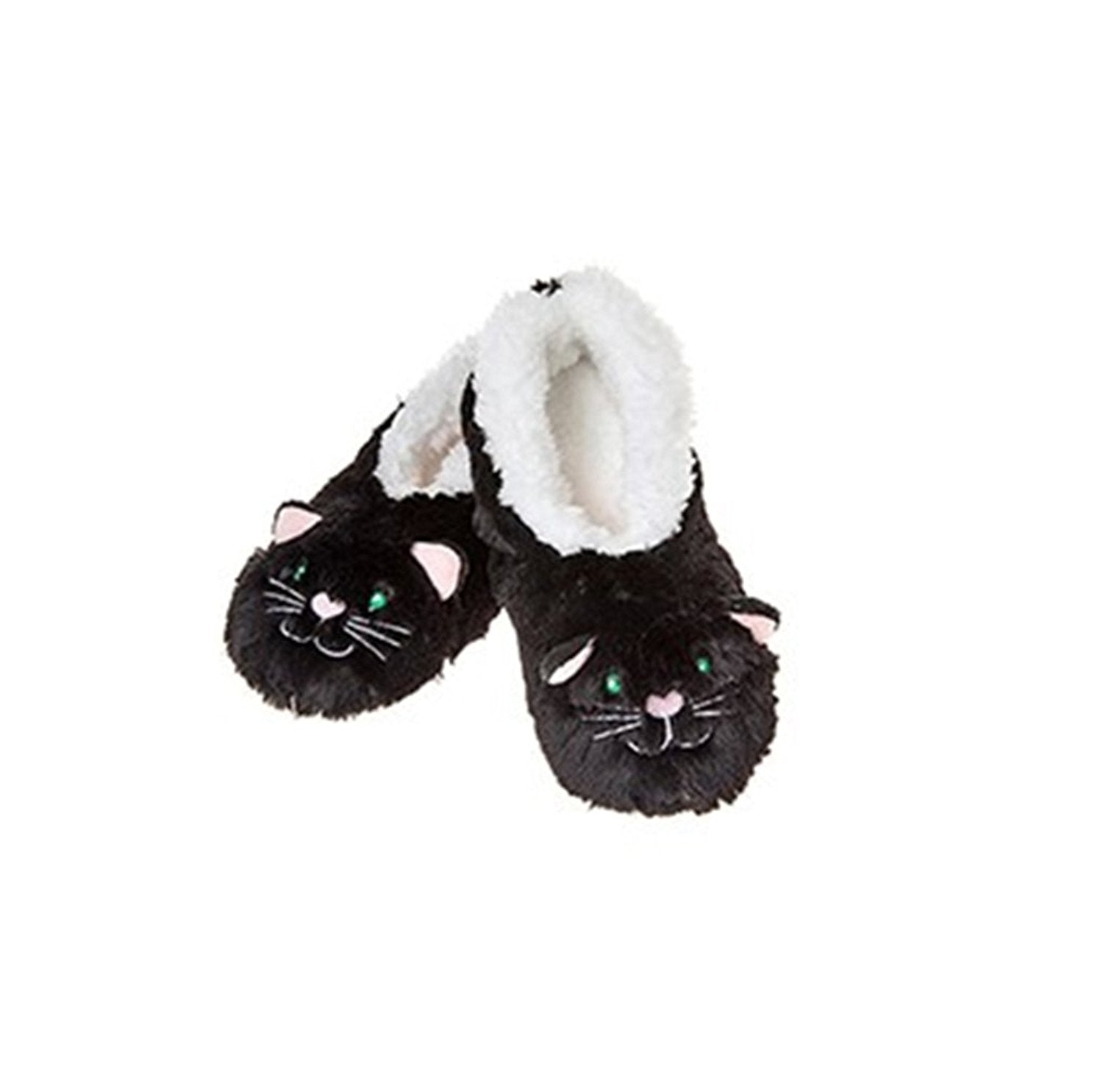 Childrens Animal Snoozies Soft Sherpa Fleece Fluffy Slippers - hanrattycraftsgifts.co.uk