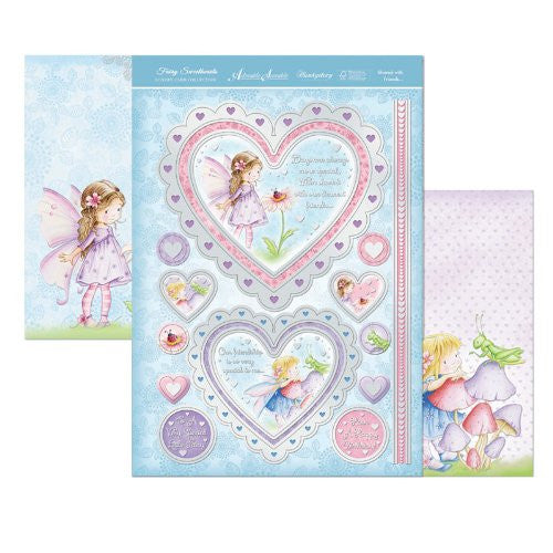 hunkydory adorable scorable fairy sweethearts luxury topper set shared with friends - hanrattycraftsgifts.co.uk