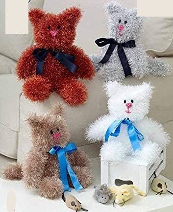 King Cole King Cole 9049 Knitting Pattern for Small or Large Cats