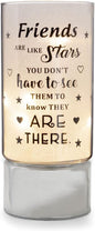 David Fischhoff Quote Home Night Light Sparkly Shimmer Mirror Light Home Gift