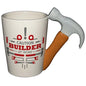 Puckator SMUG56 Ceramic Mug with Hammer-Shaped Handle, 8 x 12 x 11 cm - hanrattycraftsgifts.co.uk