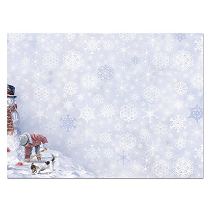 Luxury Topper Set: Snow Much Fun ~ Adorable Scorable Card Making Kit - hanrattycraftsgifts.co.uk