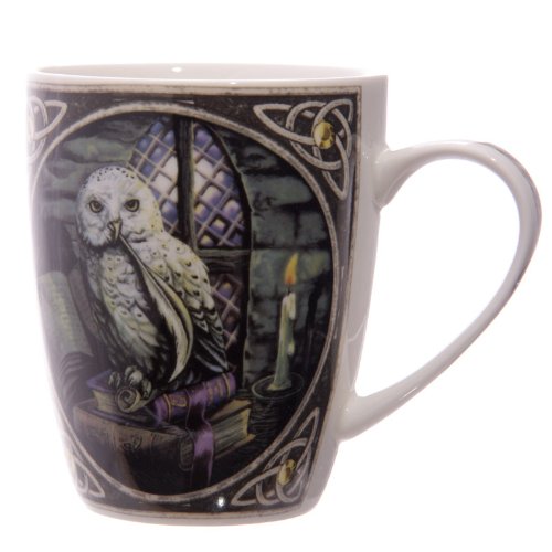 Lisa Parker Owl Design Bone China Mug - hanrattycraftsgifts.co.uk