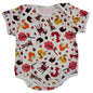 woodland creatures babygrow 0 - 6 months - hanrattycraftsgifts.co.uk