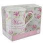 Vintage Lane "Especialy for You Mum" Fine China Mug and Coaster Set - hanrattycraftsgifts.co.uk