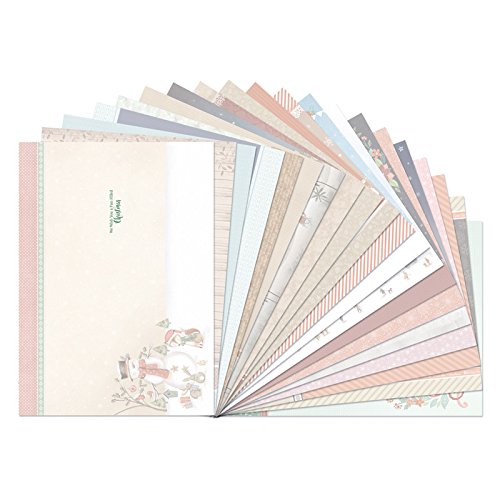 Christmas Seasonal Style Luxury Inserts - 20 Sheets - hanrattycraftsgifts.co.uk