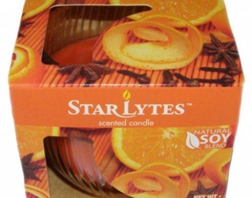 StarLytes Scented Candle in Glass Tumbler - hanrattycraftsgifts.co.uk