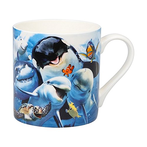 Selfies Mug Sealife Family - hanrattycraftsgifts.co.uk