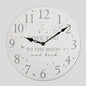 Widdop Bambino Love You To The Moon & Back Clock