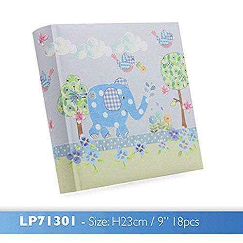 little bird& ellie photo album blue in gift box one supplied - hanrattycraftsgifts.co.uk