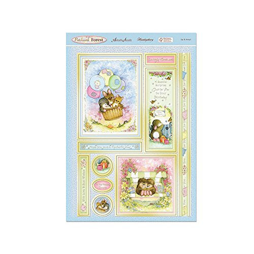 hunkydory adorable scorable return to patchwork forest luxury topper set up 7 away - hanrattycraftsgifts.co.uk