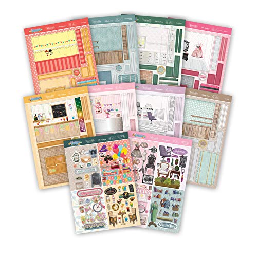 Hunkydory High Street For Her - Concept Card Collection - Makes 8 Shop Window Cards - hanrattycraftsgifts.co.uk