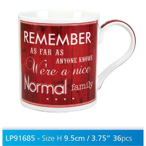 vintage normal family china mug one - hanrattycraftsgifts.co.uk