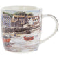 Macneil The Old Harbour Town Fine China Mug Boxed Port Seaside Fishing Village - hanrattycraftsgifts.co.uk