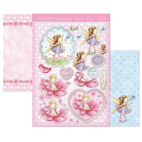 hunkydory adorable scorable fairy sweethearts luxury topper set very speial sweetheart - hanrattycraftsgifts.co.uk
