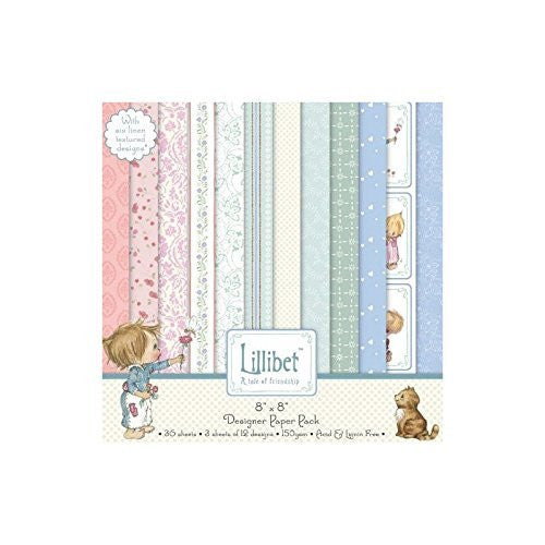 Trimcraft Lillibet Paper Pack - hanrattycraftsgifts.co.uk