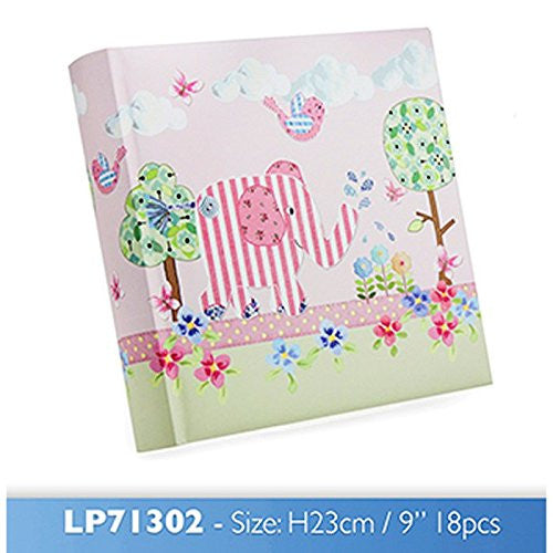little bird& ellie photo album pink in gift box one supplied - hanrattycraftsgifts.co.uk