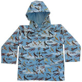 Raincoat - Vintage Airplanes - Powell Craft - 2-3 years - hanrattycraftsgifts.co.uk