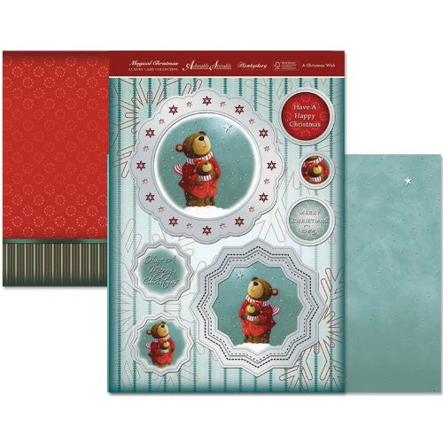hunkydory adorable scorable luxury card collection magical christmas a christmas wish - hanrattycraftsgifts.co.uk
