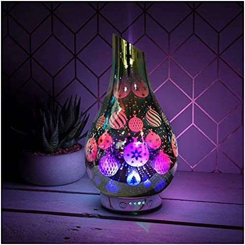 lesser and pavey  Vase Shaped Desire Humidifier | 3D Silver Christmas Baubles