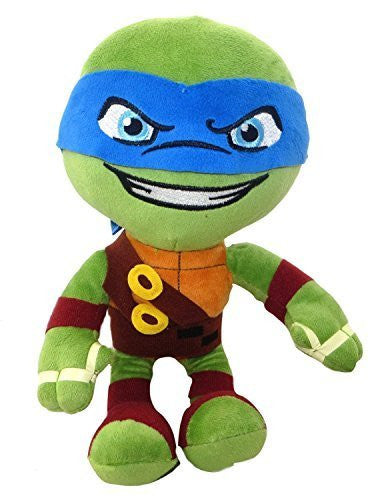 Official ~ 12" Teenage Mutant Ninja Turtles Plush Soft Toy ~ LEONARDO ~ Cool Hero's Ltd - hanrattycraftsgifts.co.uk