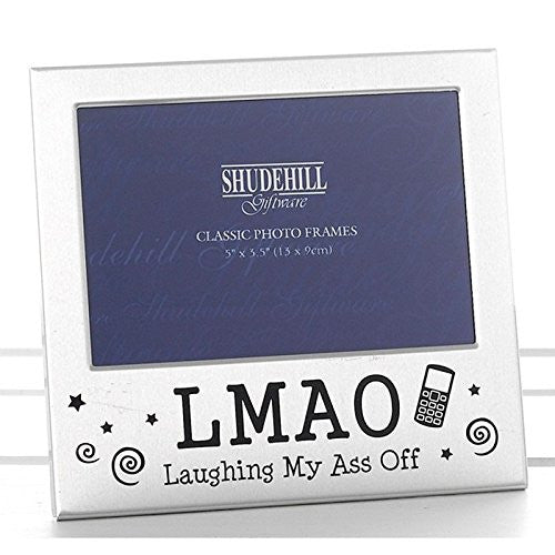 LMAO Text Talk Photo Frame - hanrattycraftsgifts.co.uk