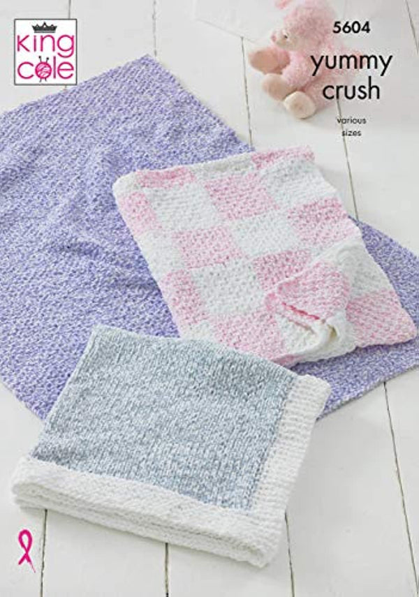 King Cole 5604 Yummy Crush Knitting Pattern