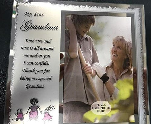 The Prelude Collection Grandma 4"x6" Photo Frame Birthday Celebration Gift - hanrattycraftsgifts.co.uk