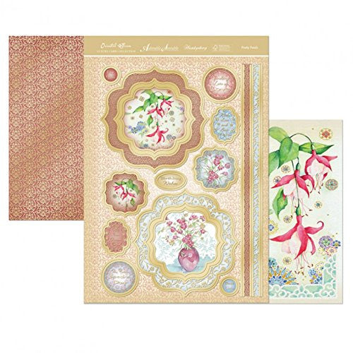hunkydory a luxury topperset oriental bloom pretty petals - hanrattycraftsgifts.co.uk