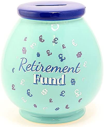 Retirement Fund Money Box - Gift Boxed