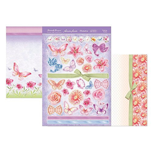 Butterfly Bouquet Topper Set - Fluttering Finishes - Hunkydory - hanrattycraftsgifts.co.uk