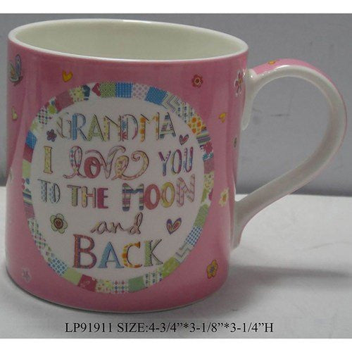 grandma i love you to the moon and back - hanrattycraftsgifts.co.uk